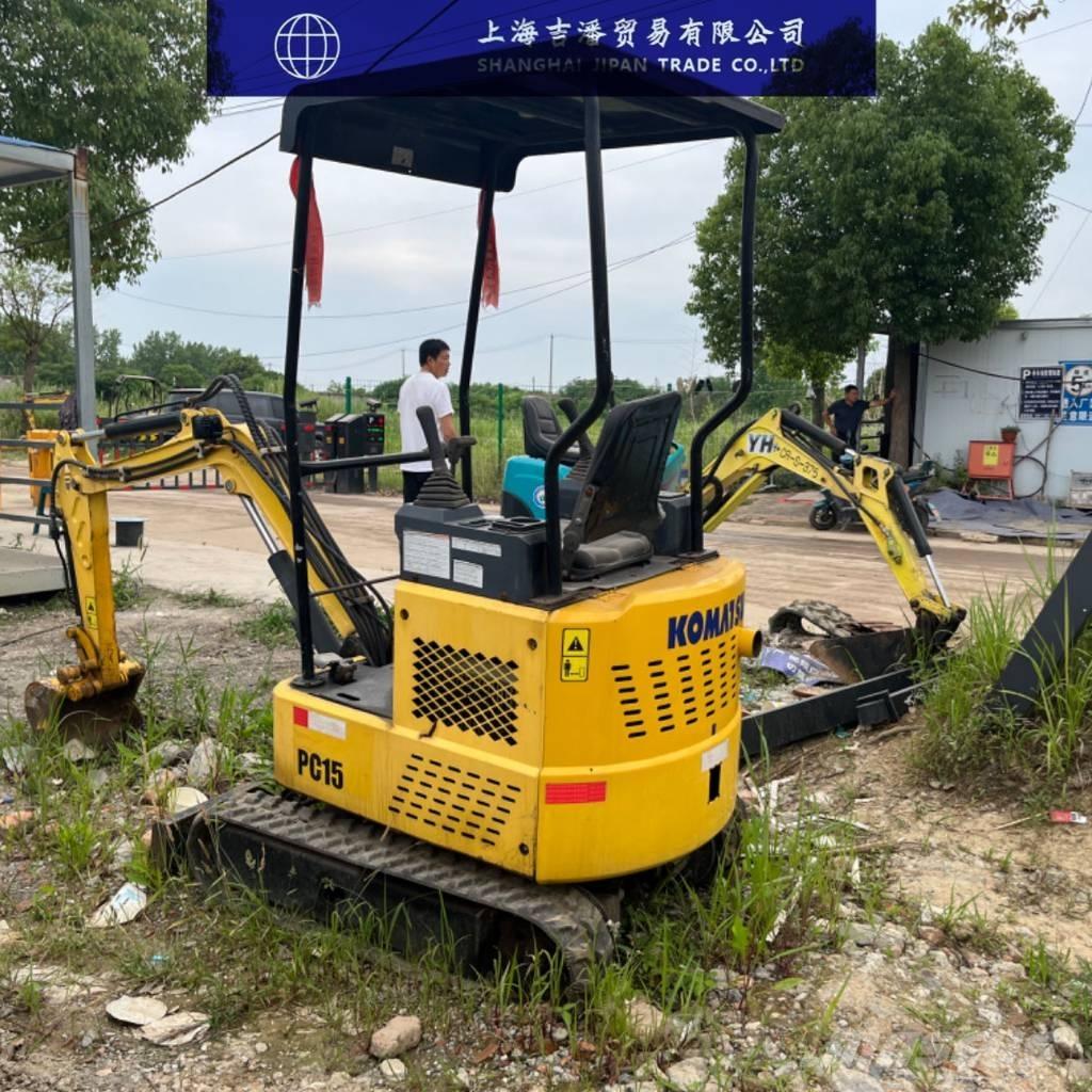Komatsu PC 15 Paletli ekskavatörler
