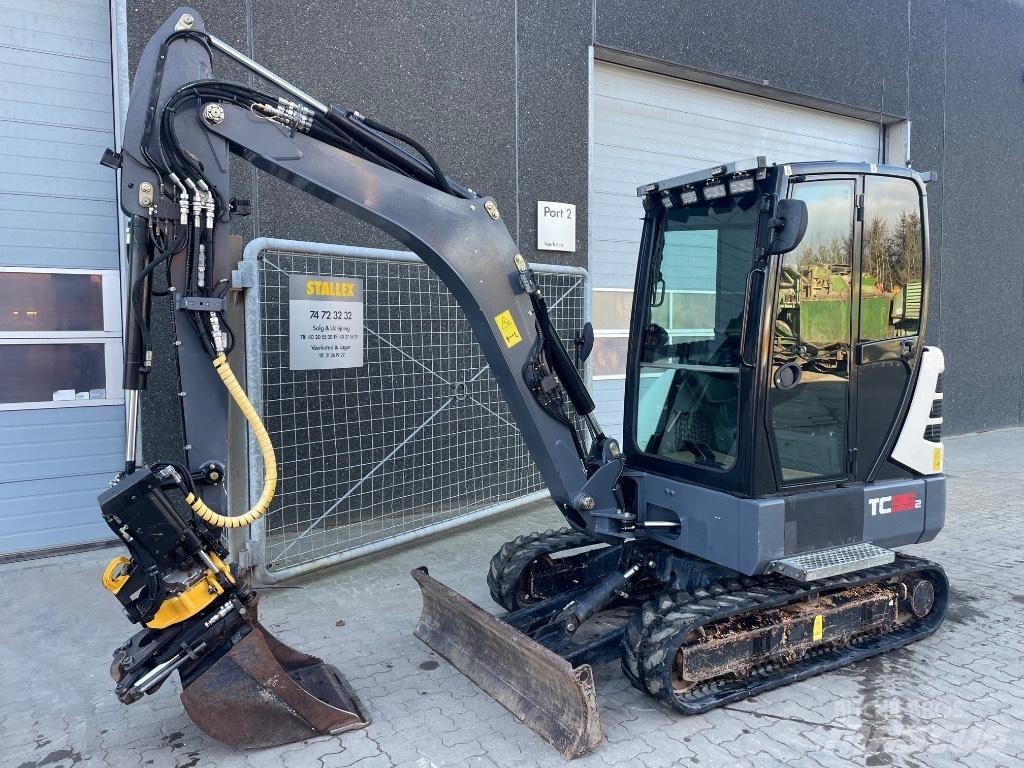 Terex Schaeff TC35 Mini ekskavatörler, 7 tona dek