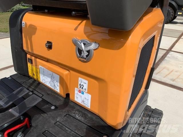 CASE CX12D Mini ekskavatörler, 7 tona dek