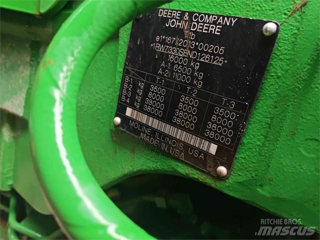 John Deere 7R 330 Traktörler