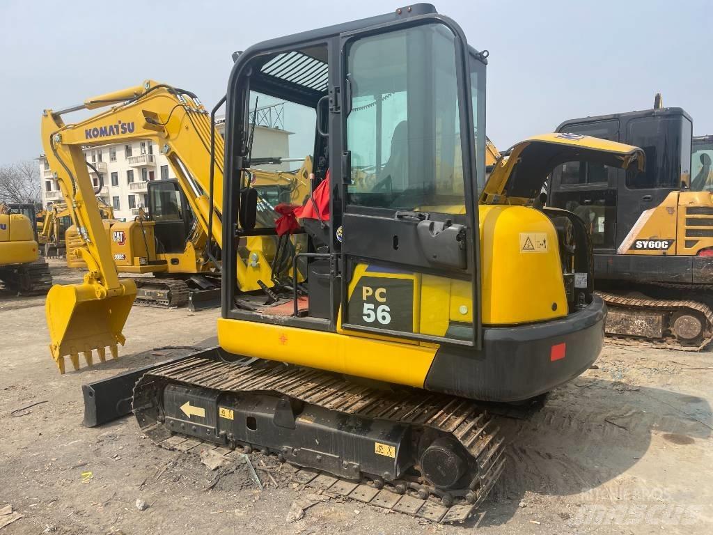 Komatsu PC56 Mini ekskavatörler, 7 tona dek