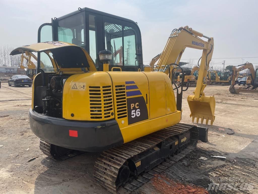 Komatsu PC56 Mini ekskavatörler, 7 tona dek