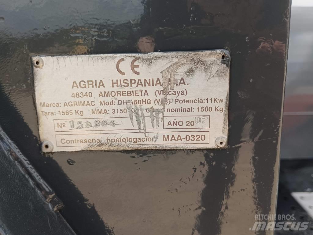 Agria DH 15 hg 4x4 Belden kirma kamyonlar