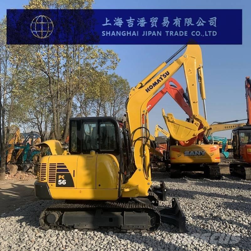 Komatsu PC 56 Mini ekskavatörler, 7 tona dek