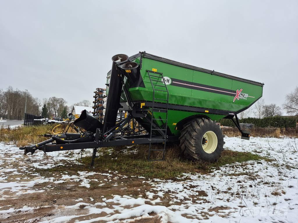 J&M X2431 Hububat/Silaj Römorkları