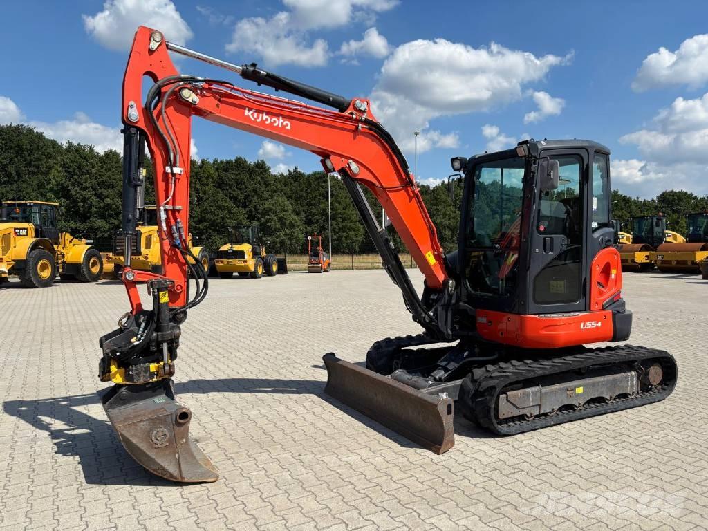 Kubota U 55-4 Mini ekskavatörler, 7 tona dek