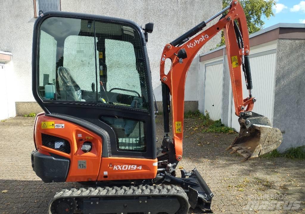 Kubota KX 019-4 Mini ekskavatörler, 7 tona dek