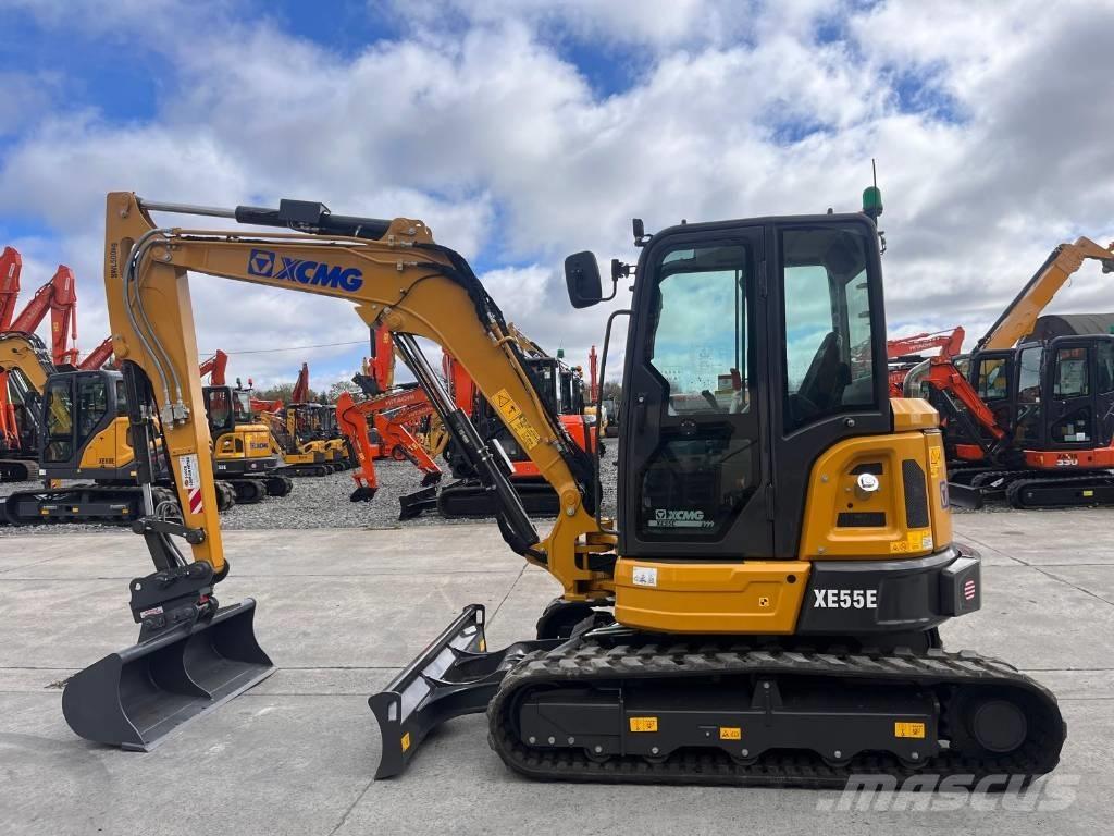 XCMG XE55E Mini ekskavatörler, 7 tona dek