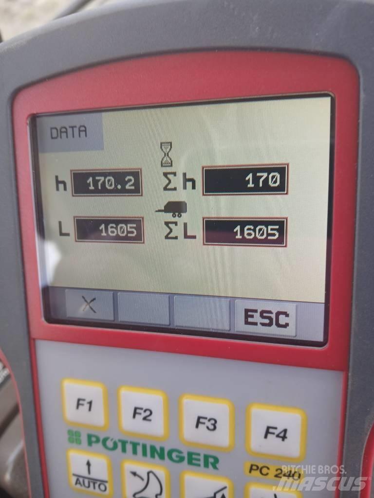 Pöttinger Torro 6010 Kendi yükler römorklar