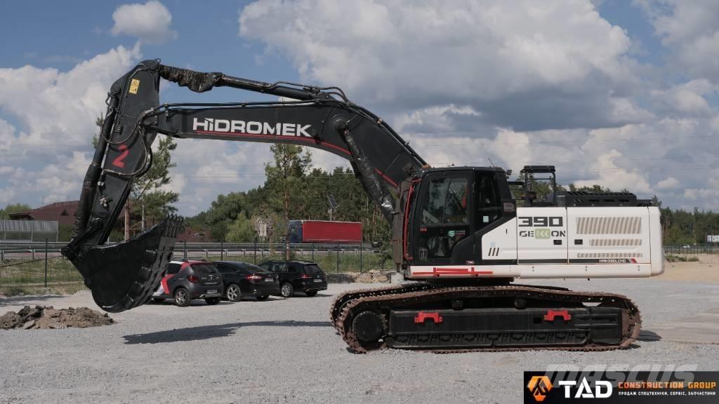 Hidromek HMK 390 LC Paletli ekskavatörler