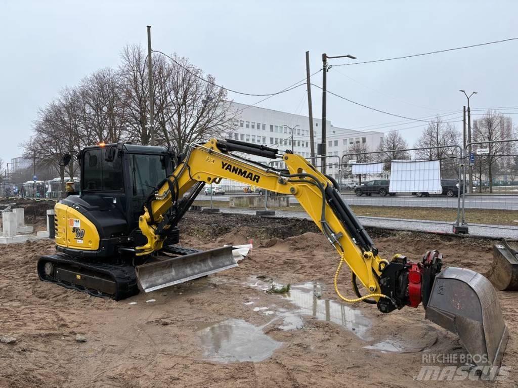 Yanmar SV 60 Mini ekskavatörler, 7 tona dek