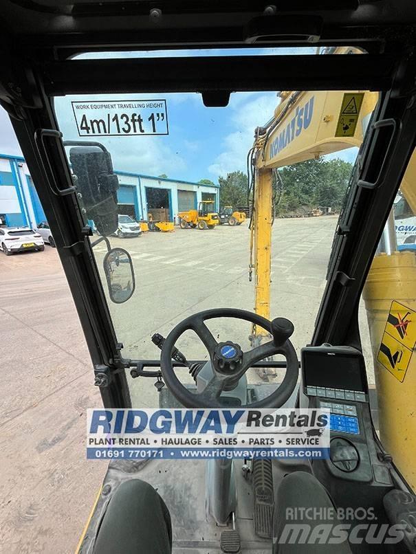 Komatsu PW 148-11 Lastik tekerli ekskavatörler