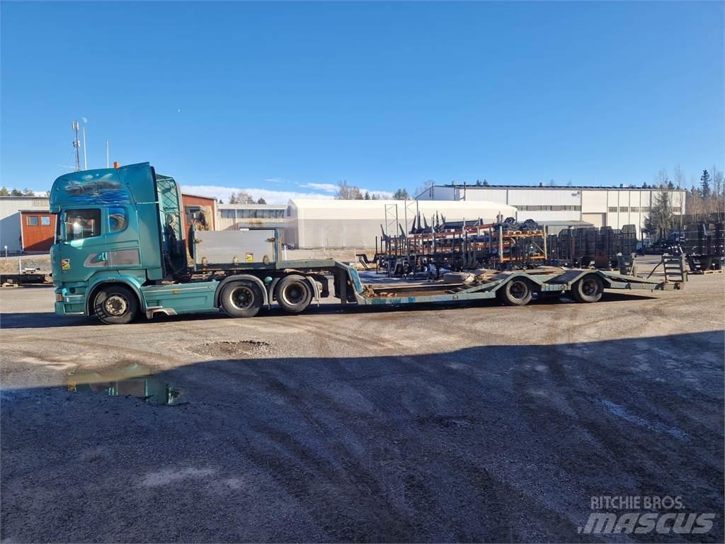 Scania R520 Orman makinesi taşıma kamyonları