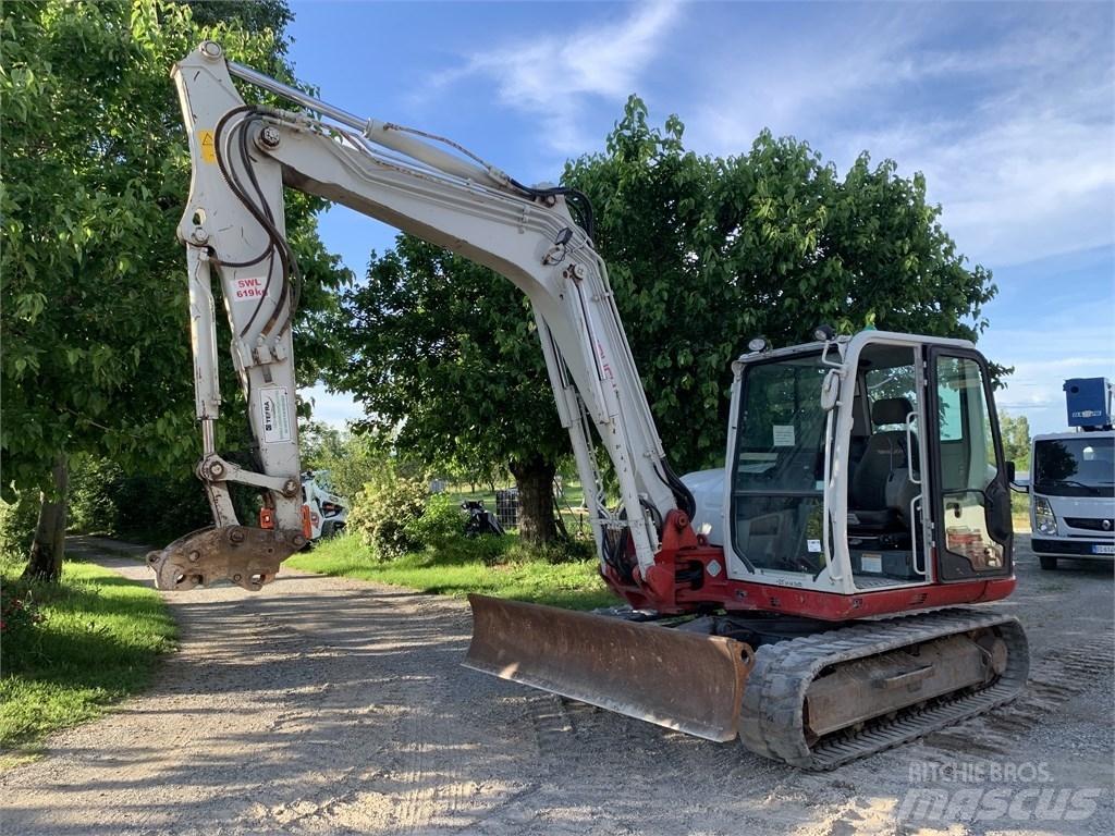 Takeuchi TB290 Mini ekskavatörler, 7 tona dek