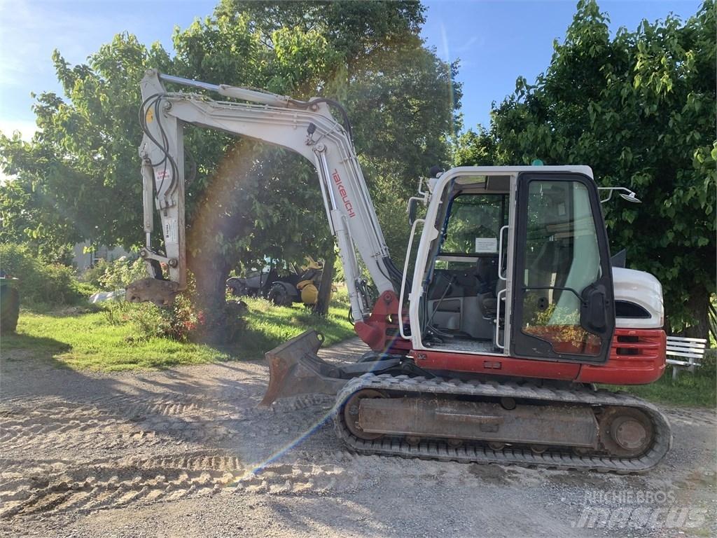 Takeuchi TB290 Mini ekskavatörler, 7 tona dek