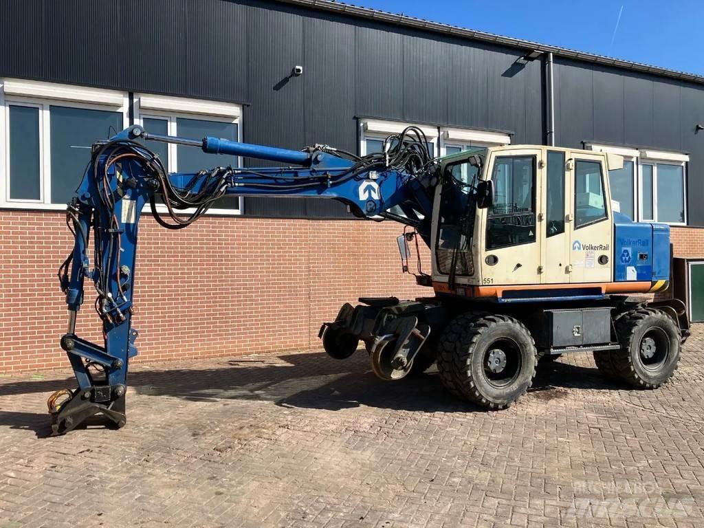 Atlas 160WSR Lastik tekerli ekskavatörler