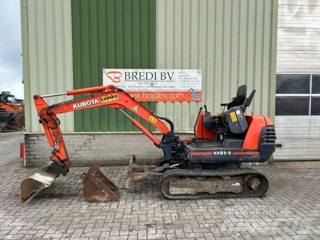 Kubota KX 61-2 Mini ekskavatörler, 7 tona dek