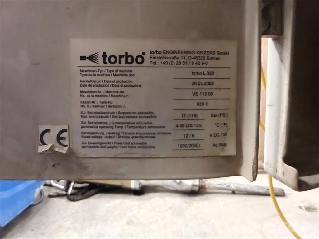  Torbo L 320 Yüksek basinçli yikama makinalari