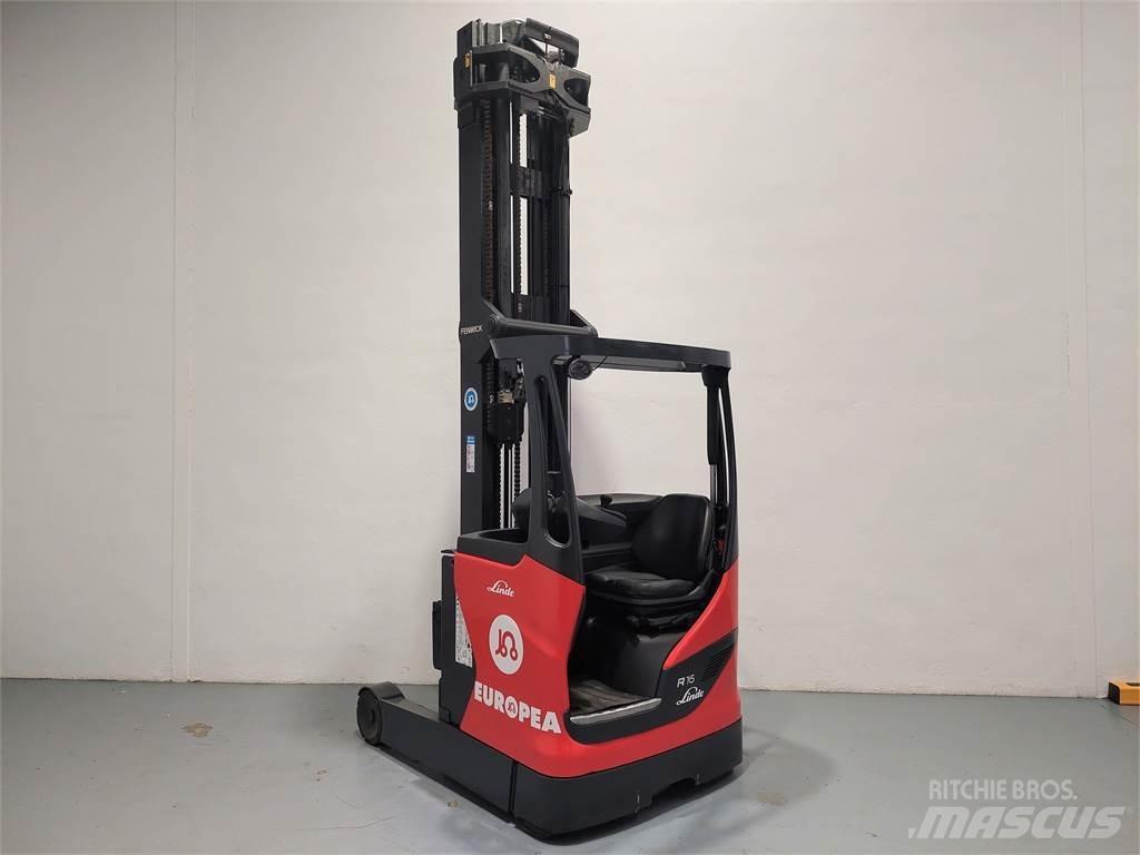 Linde R16HD 01 Reach truck - depo içi istif araçları