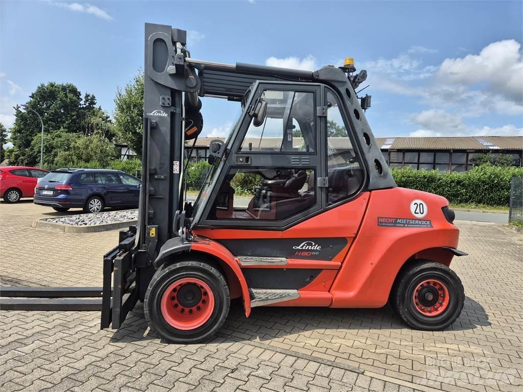 Linde H80D-03/900 Dizel forkliftler