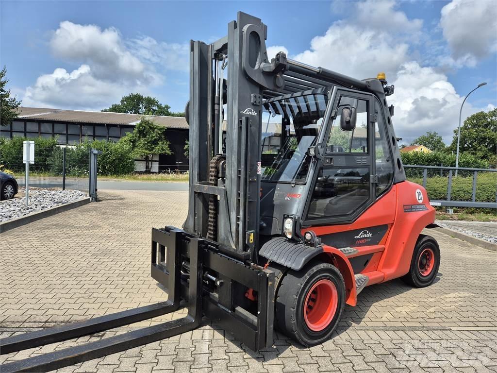 Linde H80D-03/900 Dizel forkliftler