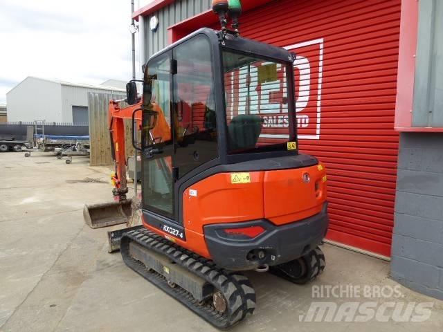 Kubota KX 027-4 Mini ekskavatörler, 7 tona dek
