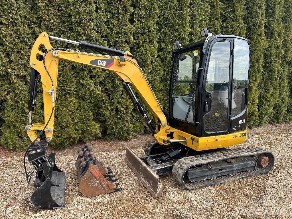 CAT 302.7 D CR Mini ekskavatörler, 7 tona dek