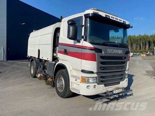 Scania G 410 Süpürme kamyonları