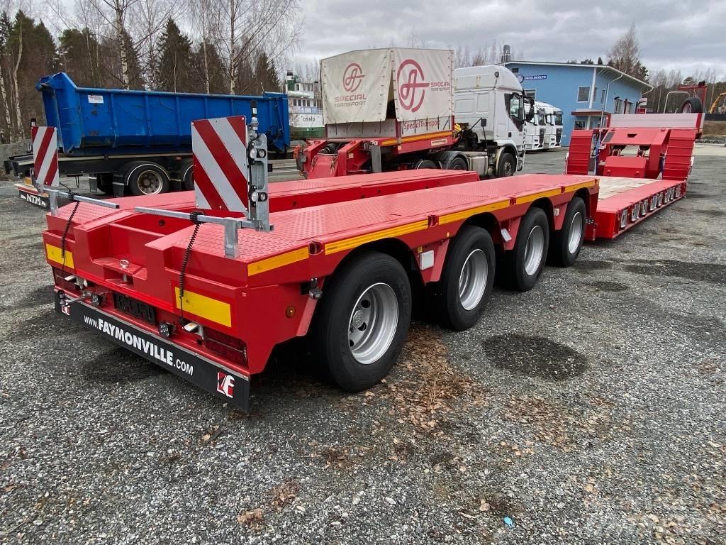 Faymonville Megamax Low loader yari çekiciler