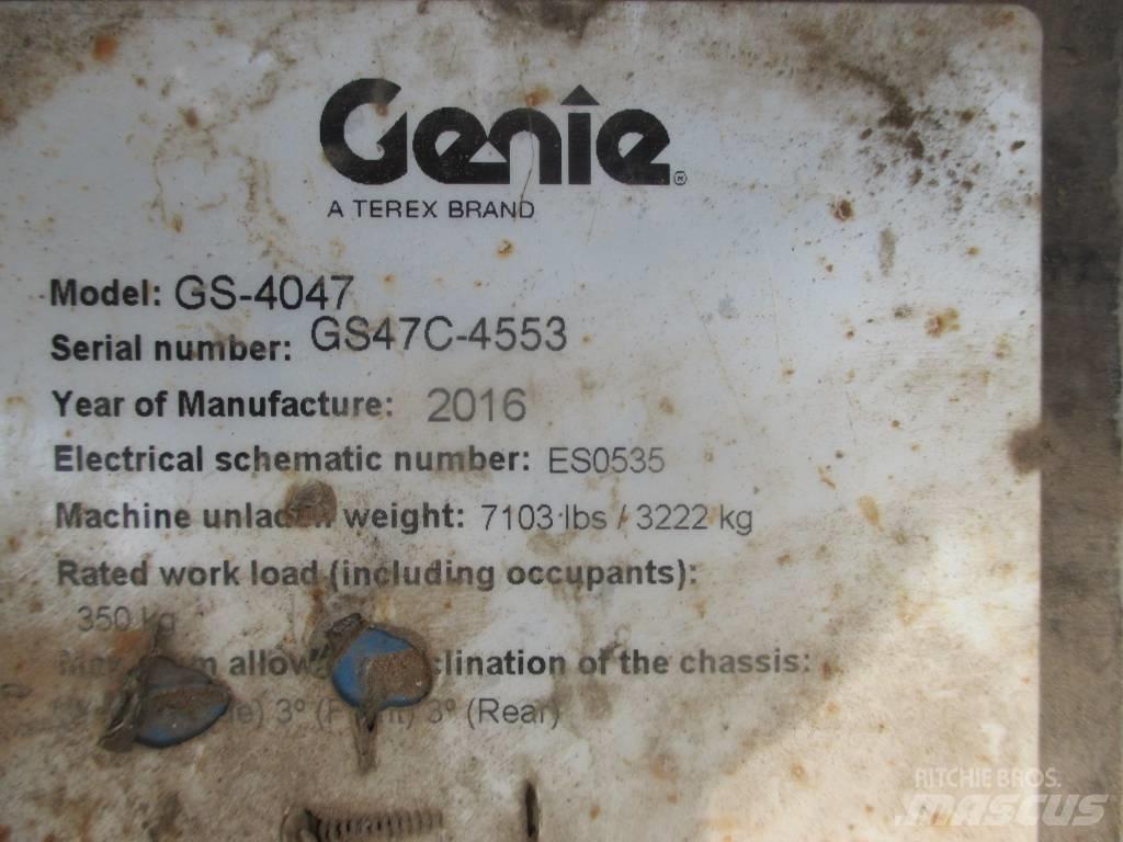Genie GS 4047 Makasli platformlar