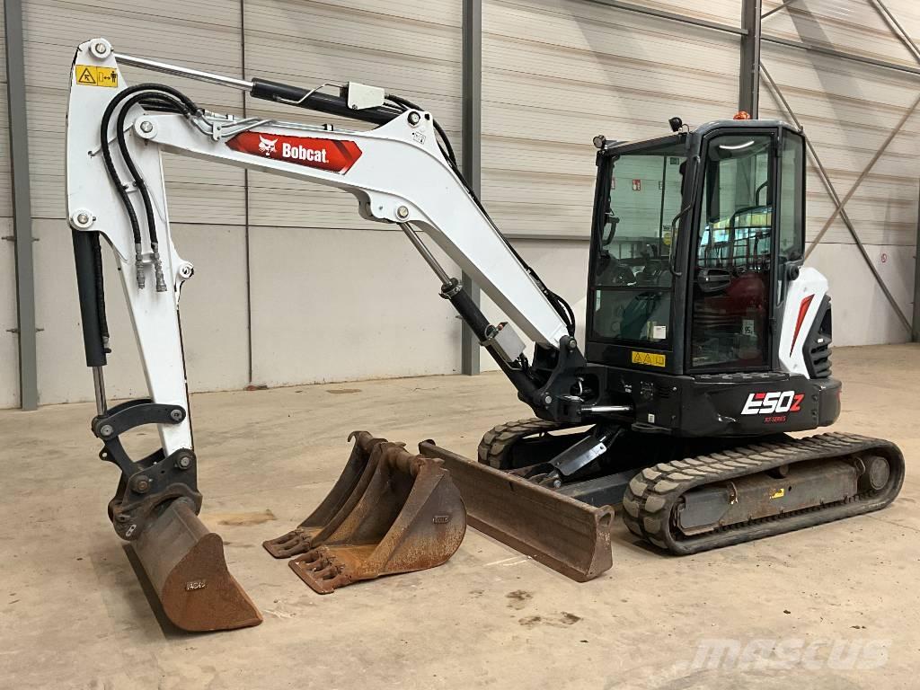 Bobcat E 50z Mini ekskavatörler, 7 tona dek