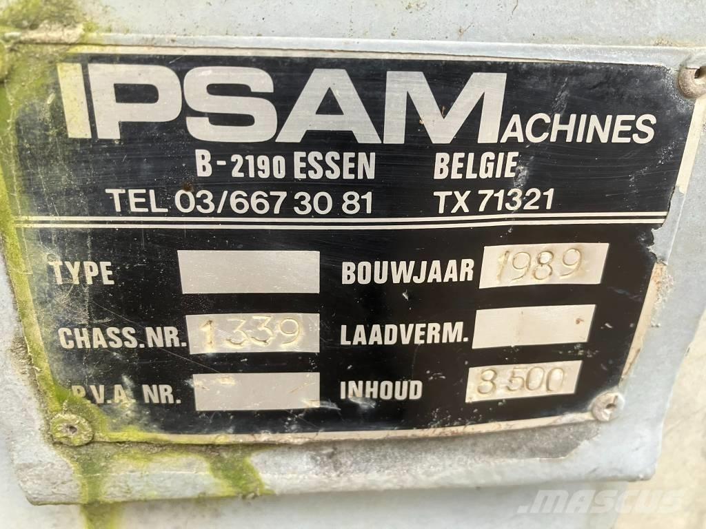 Ipsam 8500 Sivi gübre ve ilaç tankerleri