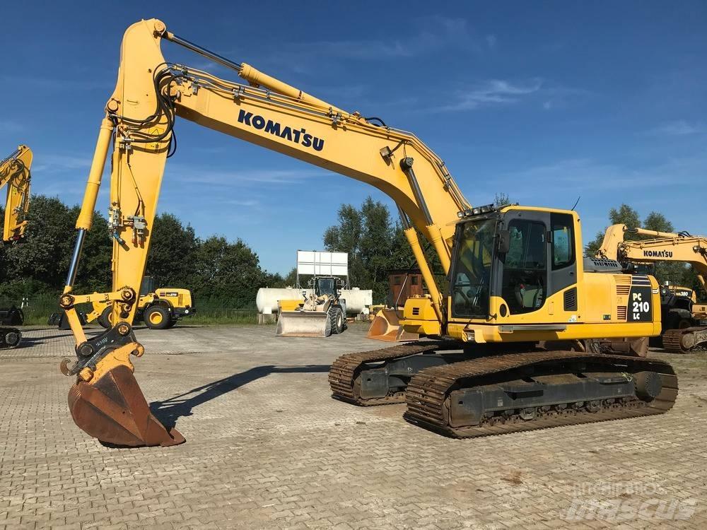 Komatsu PC 210 LC-8 Paletli ekskavatörler