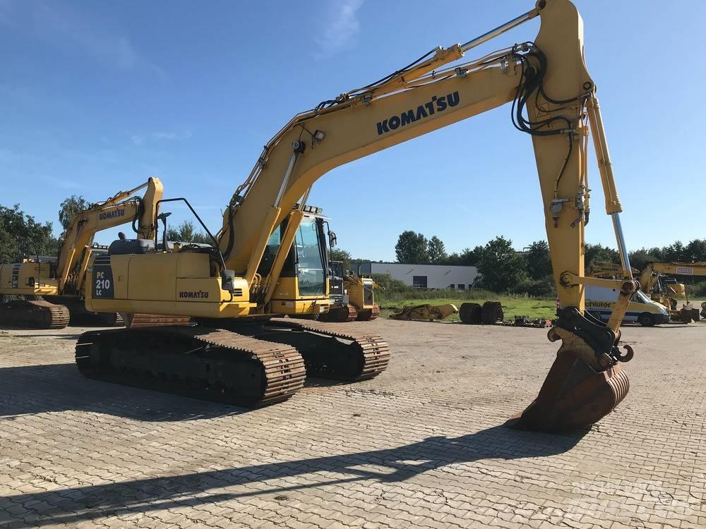 Komatsu PC 210 LC-8 Paletli ekskavatörler