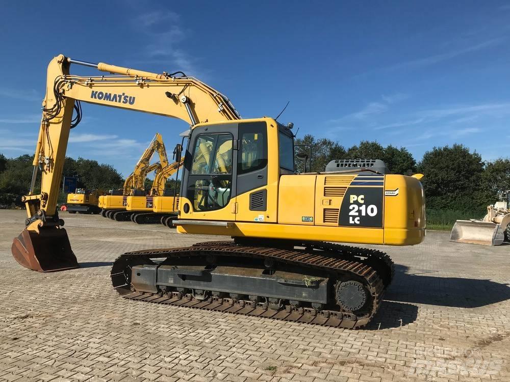 Komatsu PC 210 LC-8 Paletli ekskavatörler