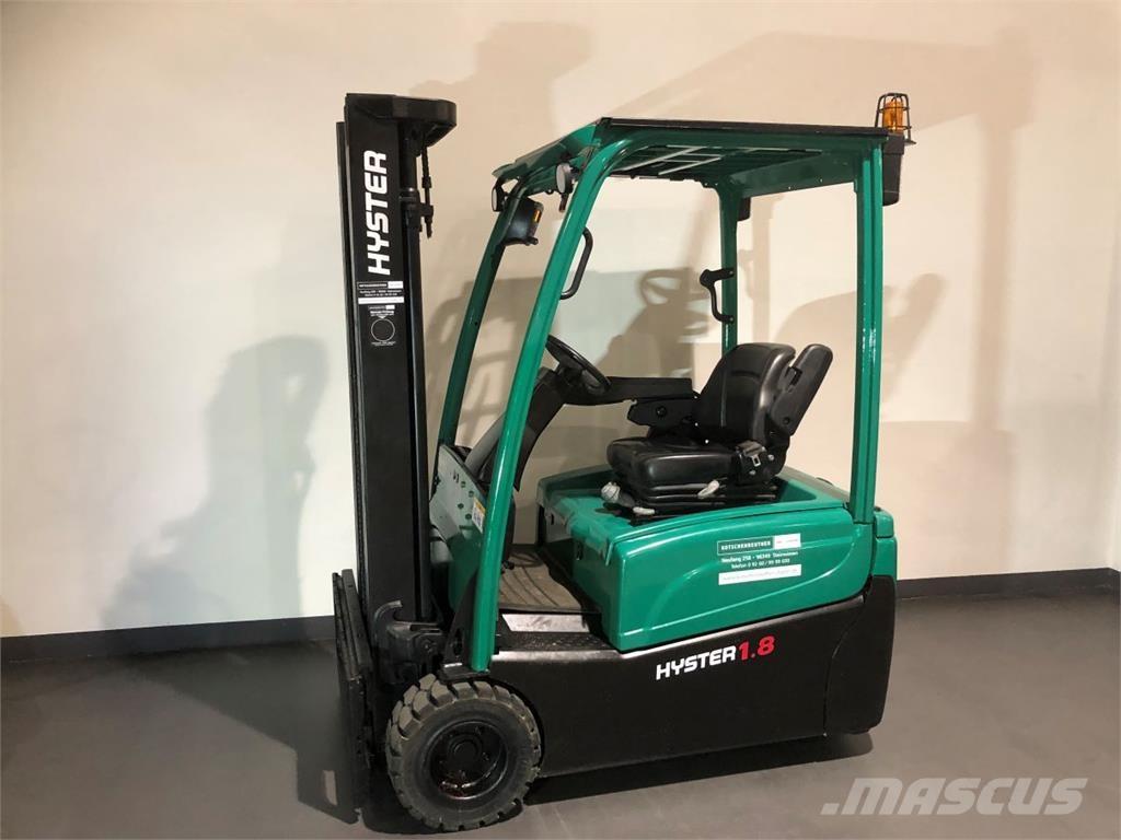 Hyster J1.8XNT (MWB) Elektrikli forkliftler