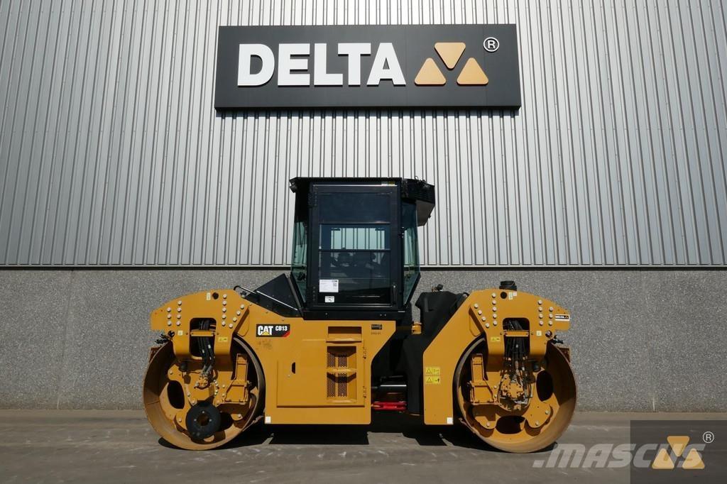 CAT CB13 Çift tamburlu silindirler