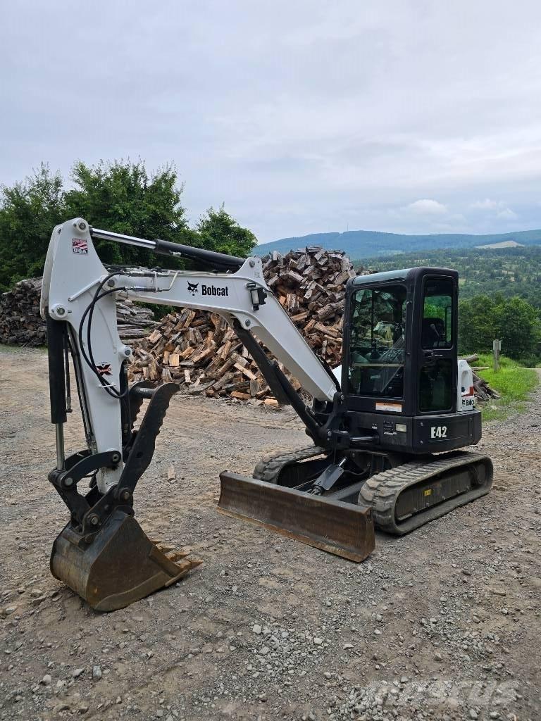 Bobcat E42 Mini ekskavatörler, 7 tona dek