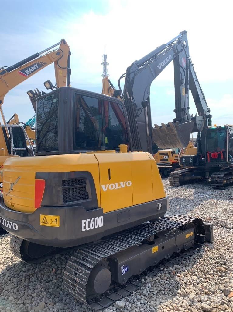 Volvo EC 60 D Mini ekskavatörler, 7 tona dek