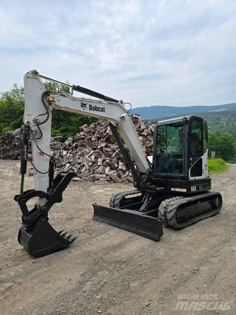 Bobcat E 63 Mini ekskavatörler, 7 tona dek
