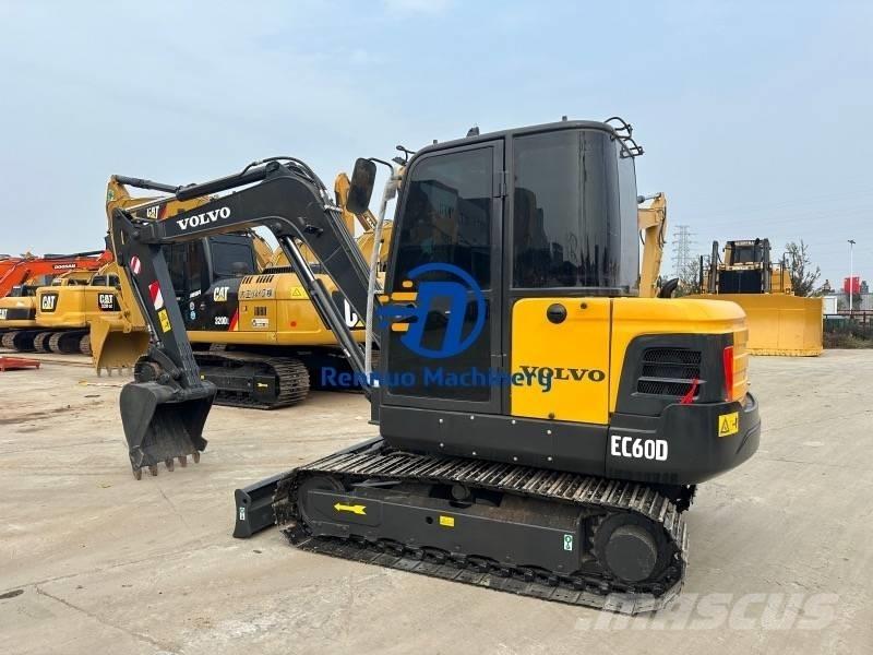 Volvo EC 60 D Mini ekskavatörler, 7 tona dek