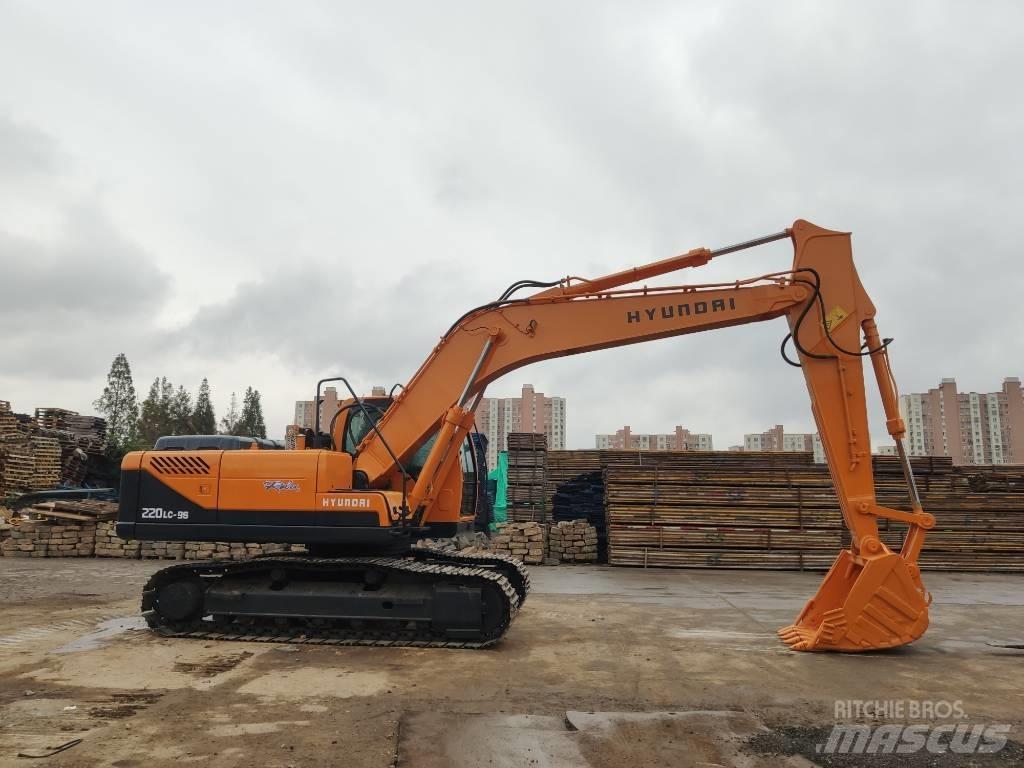 Hyundai R220LC-9S Paletli ekskavatörler