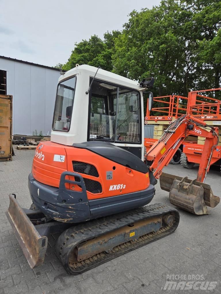 Kubota KX 61-3 Mini ekskavatörler, 7 tona dek