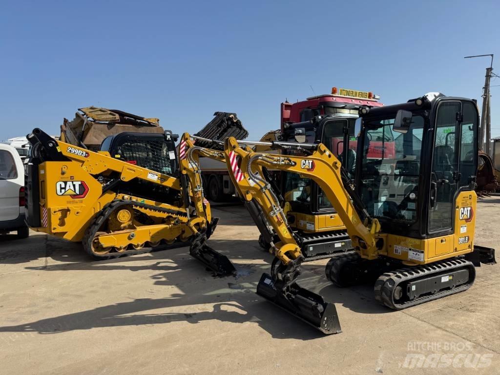 CAT 301.8 Mini ekskavatörler, 7 tona dek