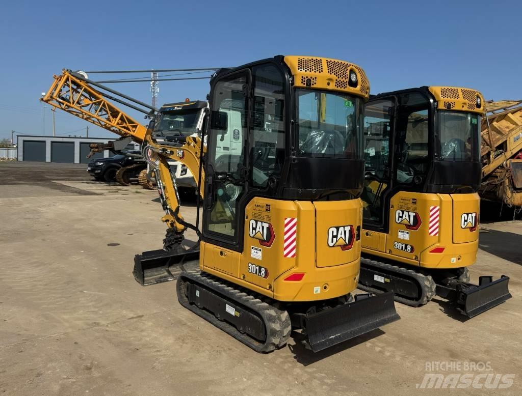 CAT 301.8 Mini ekskavatörler, 7 tona dek