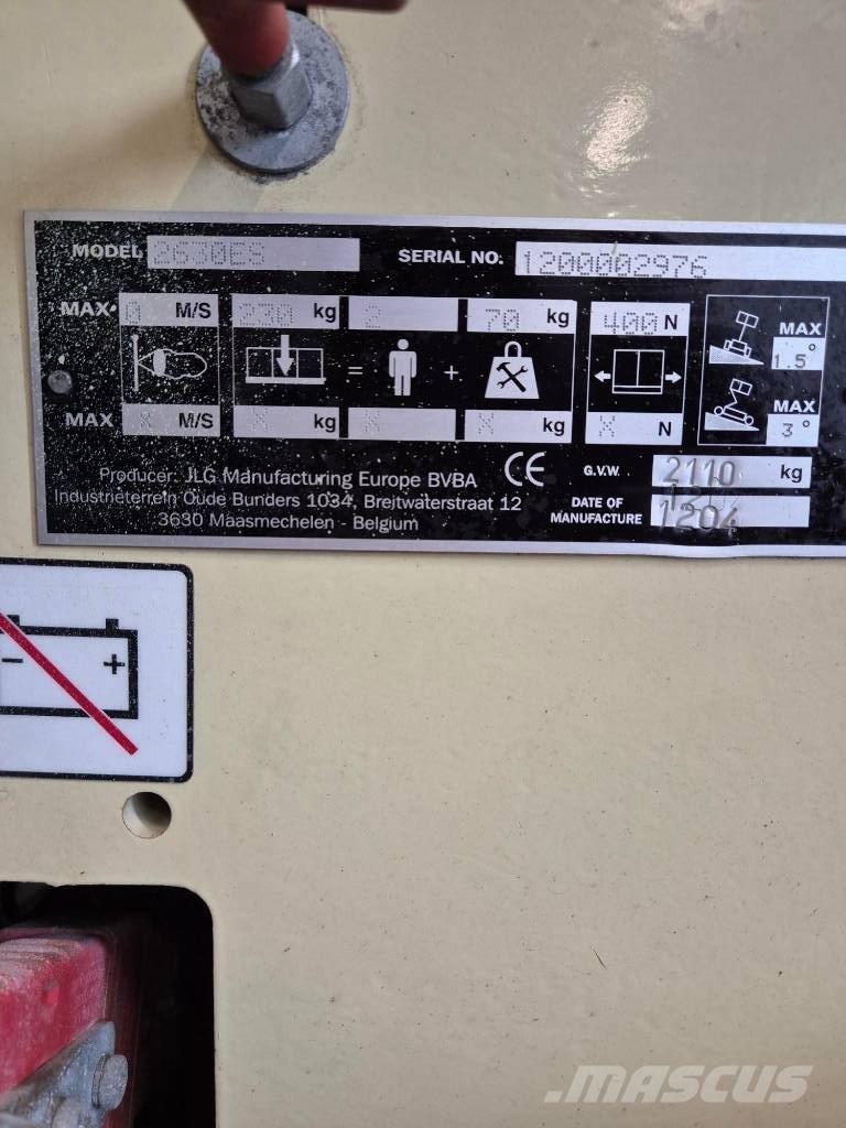 JLG 2630 ES Makasli platformlar