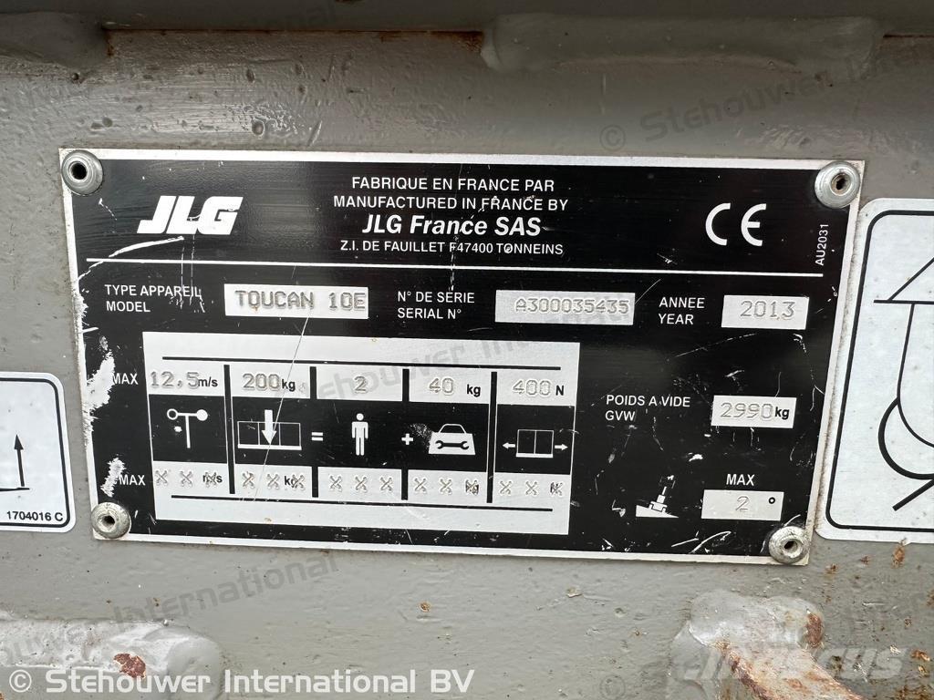 JLG Toucan 10E Diger lift ve platformlar