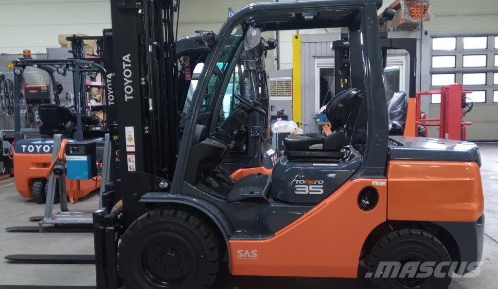 Toyota 52-8FDJF35 Dizel forkliftler