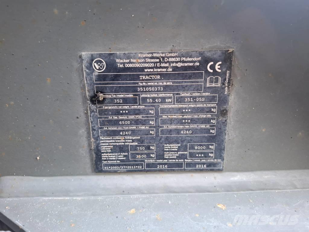 Kramer 8085 Tekerlekli yükleyiciler