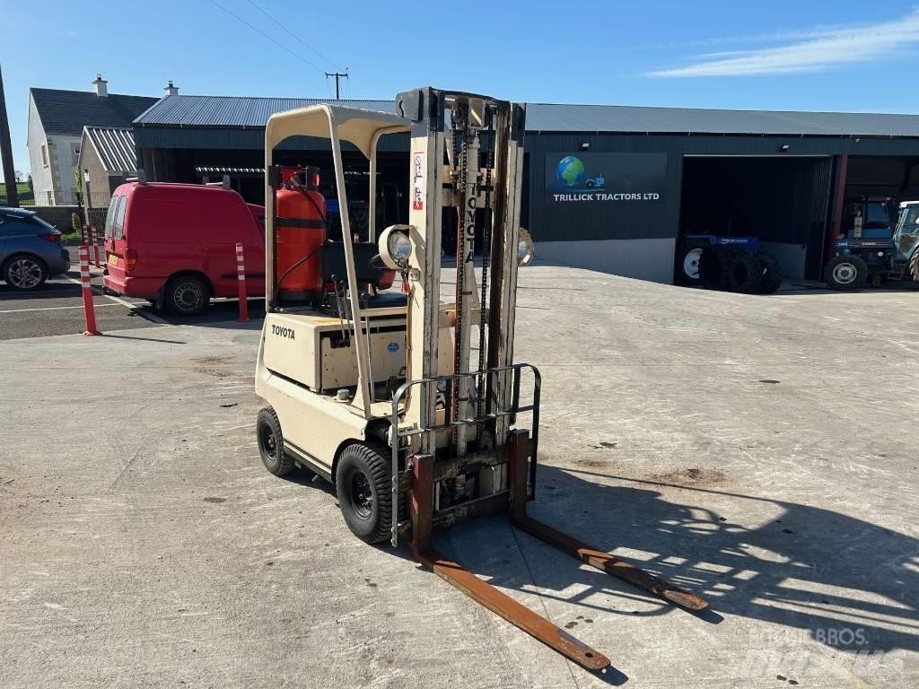 Toyota FG 7 LPG'li forkliftler